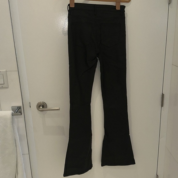 Edikited Luna Faux Leather Flare Women’s Jeans size medium - Picture 8 of 14